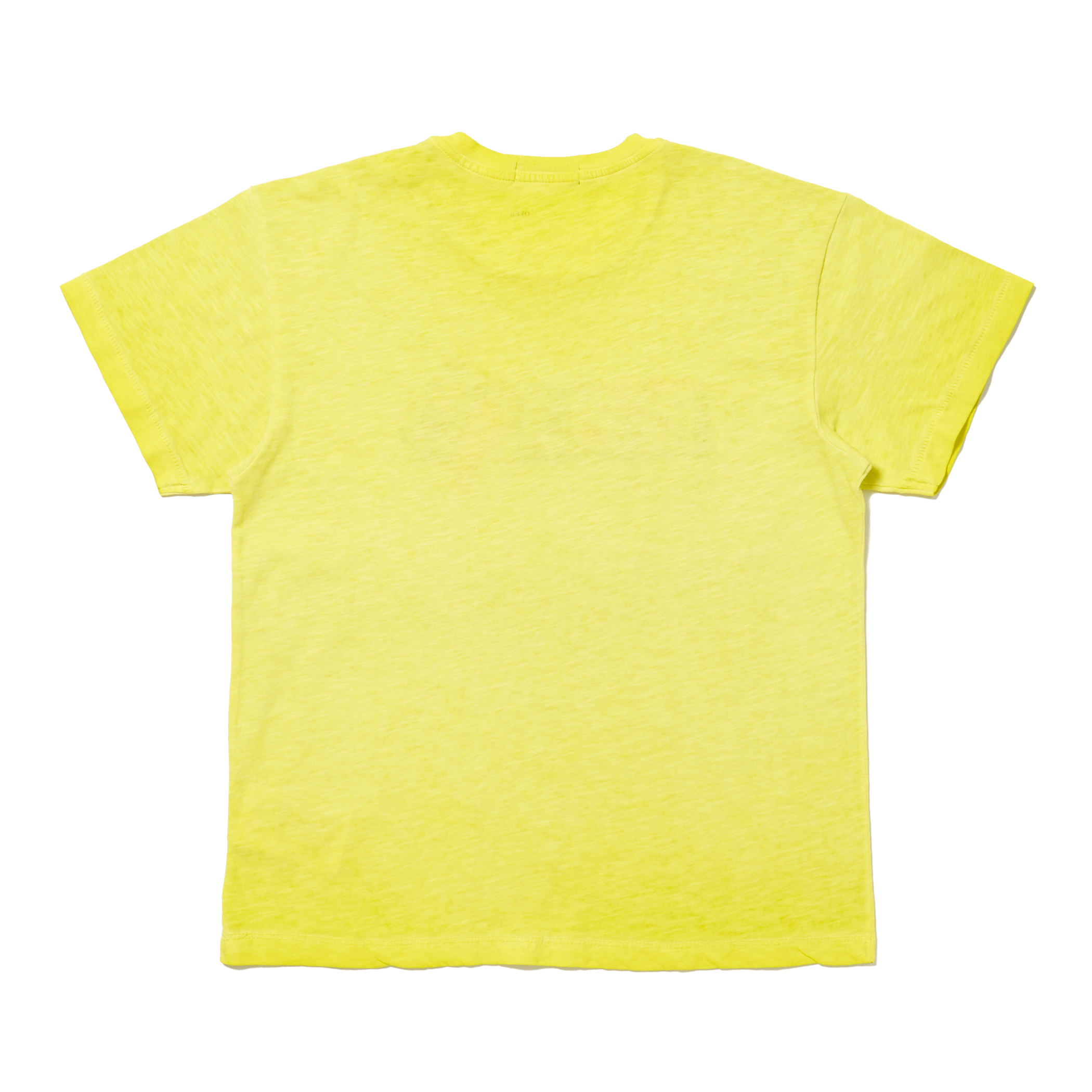 スラブコットンジャージースケボーT 詳細画像 フルオ イエロー 2